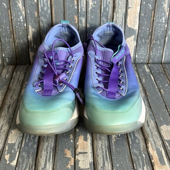 Clove Shoes Womens Size 8 Purple Blue Comfort Athletic Sneaker Nurse Workwear - Picture 2 of 9